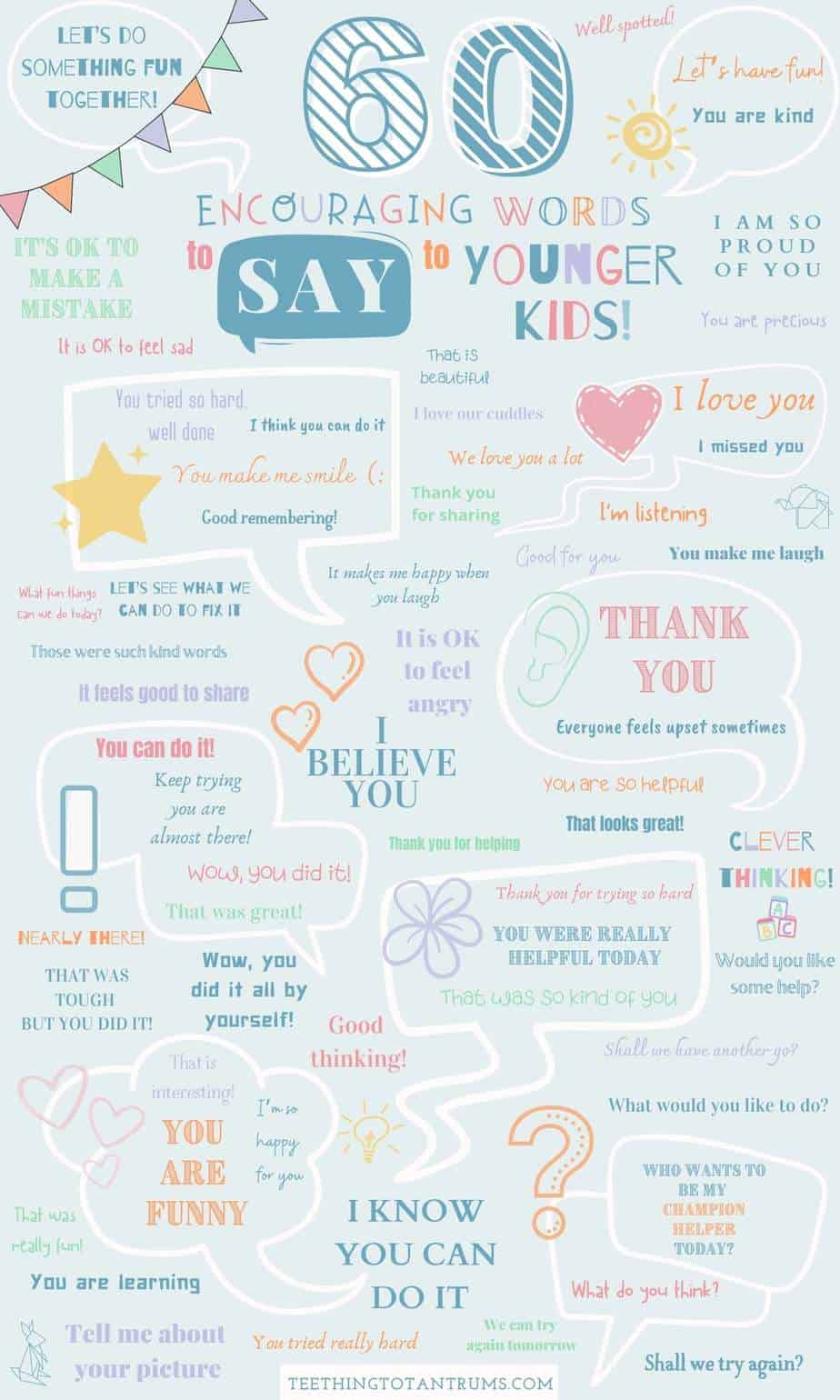 Discover The 60 Best Words Of Encouragement For Kids