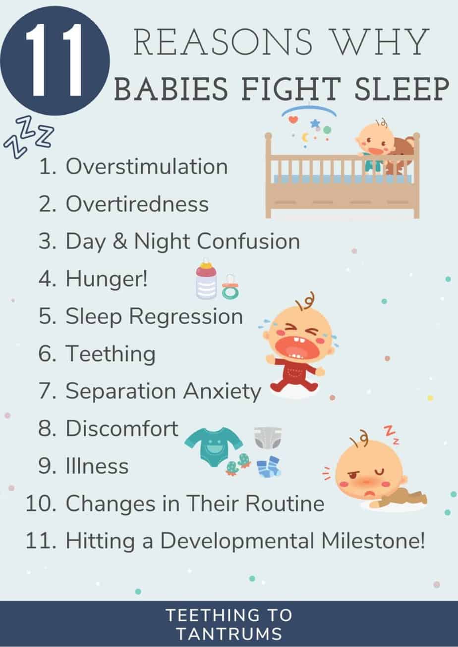 Why Do Babies Fight Sleep? 16 Tips To Get You Back On Track!