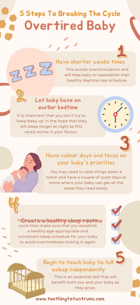 How to Break The Cycle Of An Overtired Baby